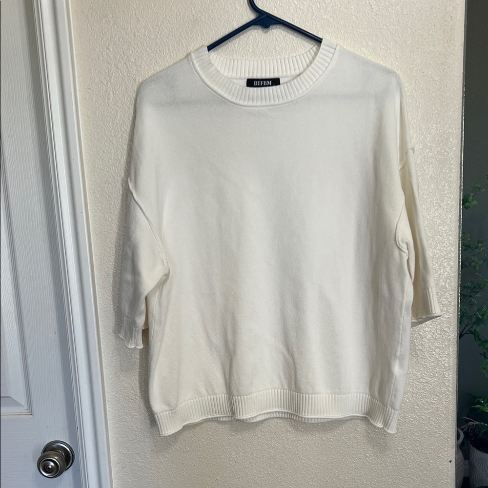 Crew neck sweater